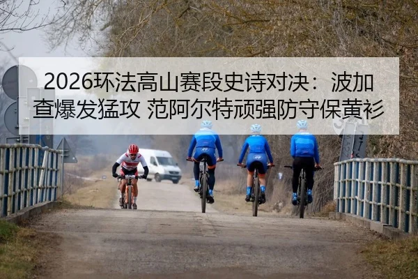 2026环法高山赛段史诗对决：波加查爆发猛攻 范阿尔特顽强防守保黄衫